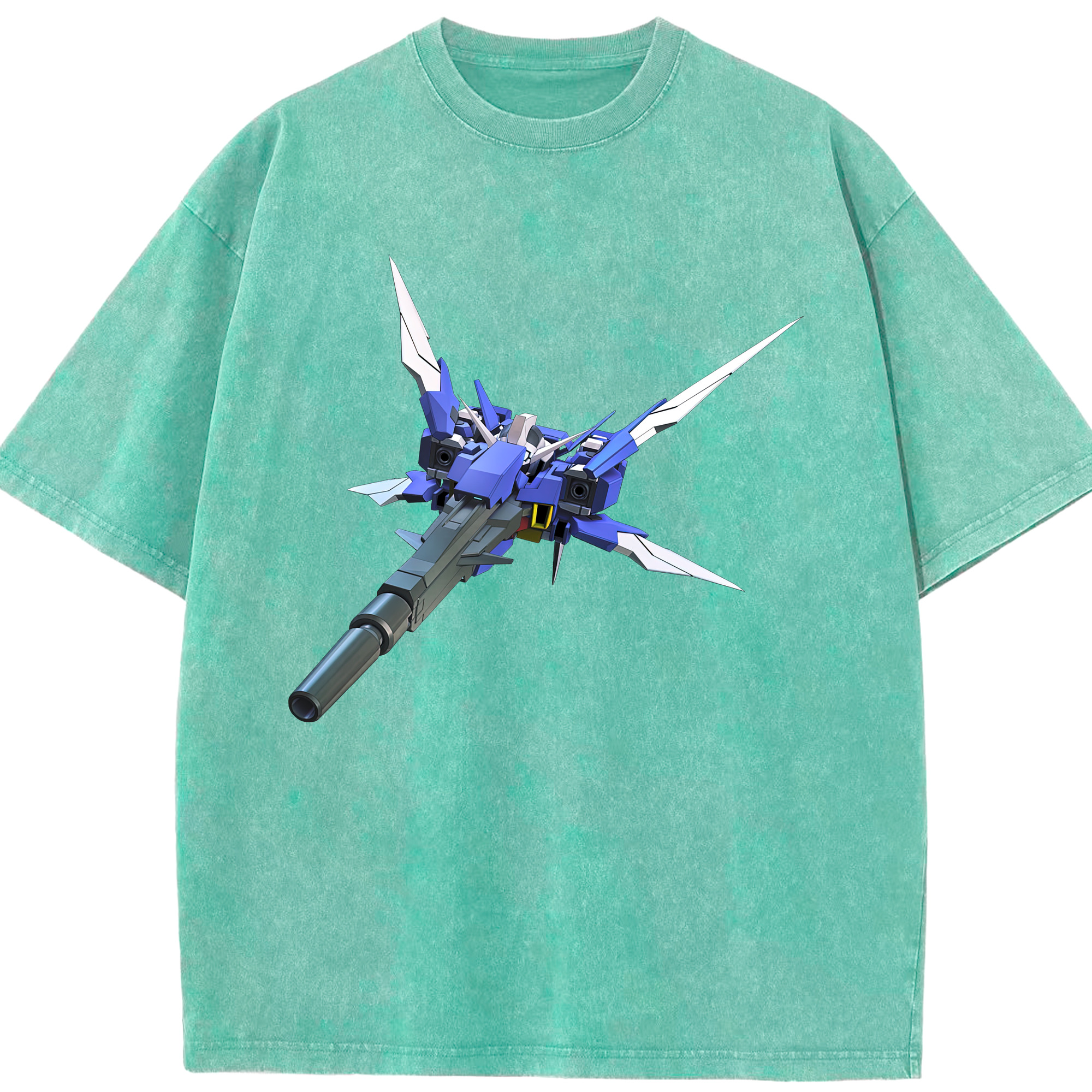 （画像用） 機動戦士ガンダム Mobile Suit Gundam 綿100% ヴィンテージ風 半袖Tシャツ（フロントプリント）